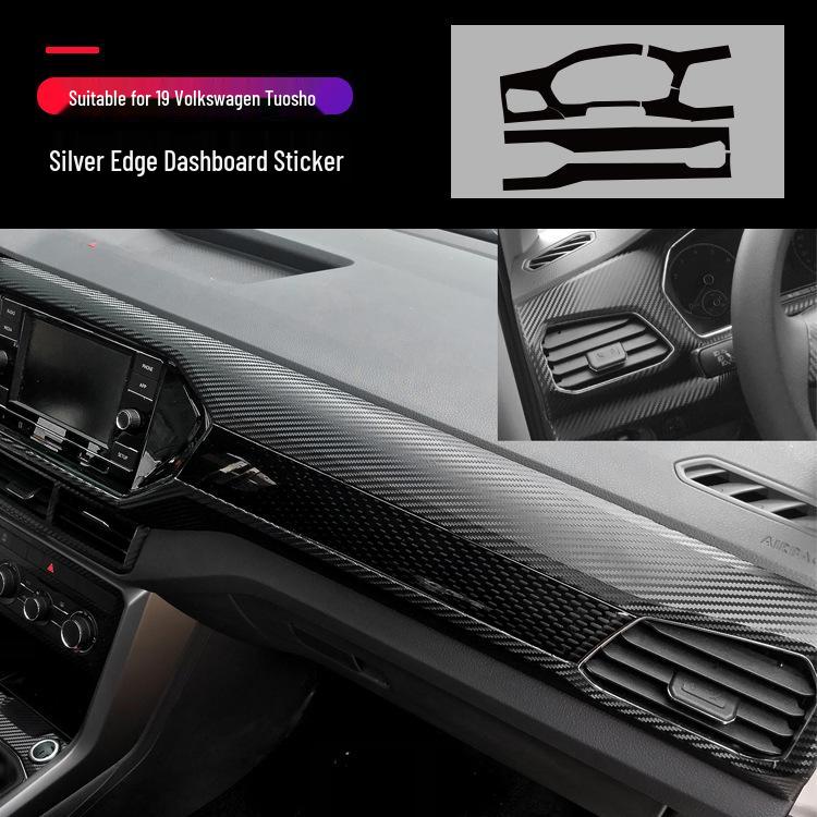 Volkswagen T-Cross Center Console Anti-Kick, Anti-Scratch Protective Film