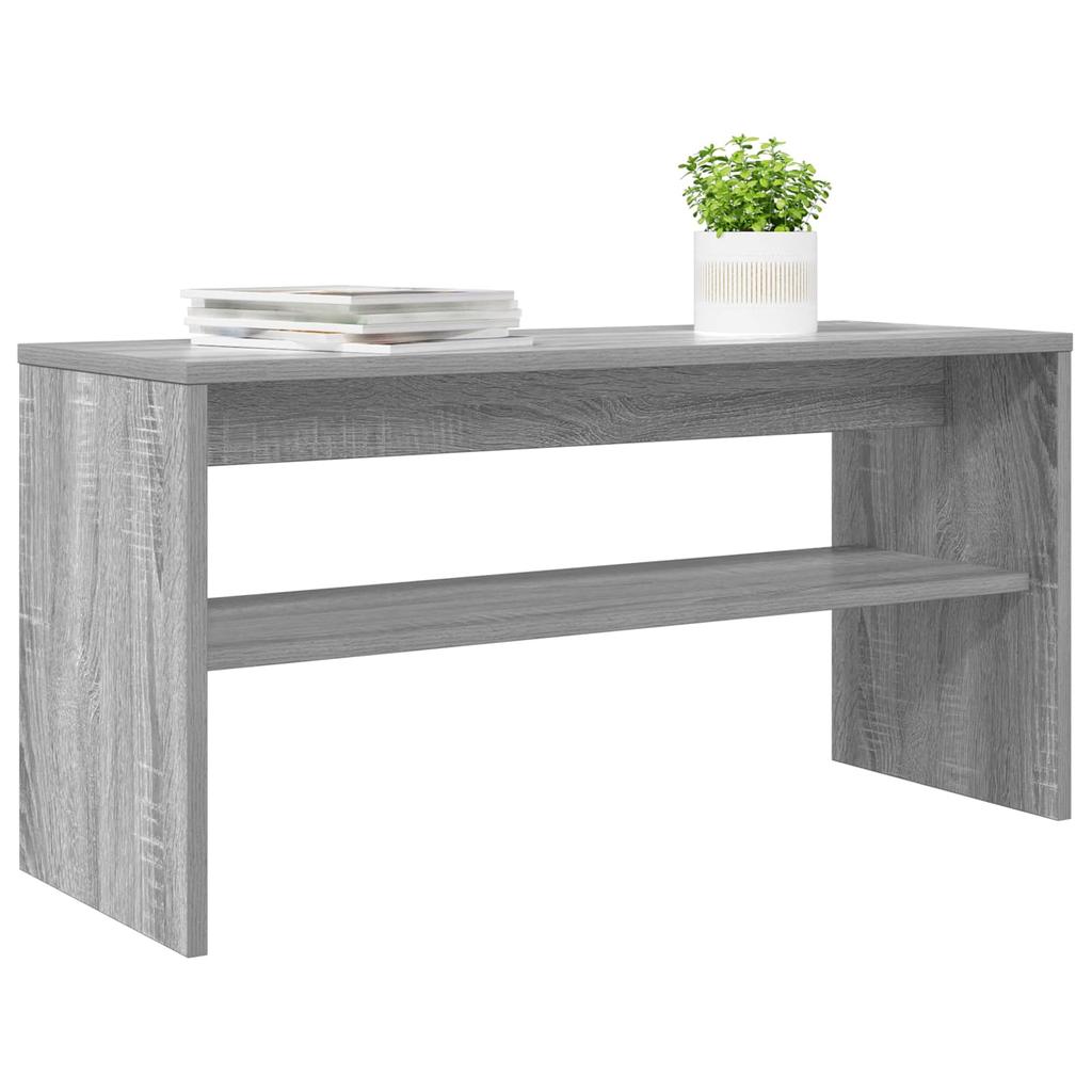 TV Stand Grey Sonoma 80 x 30 x 40 cm Particleboard