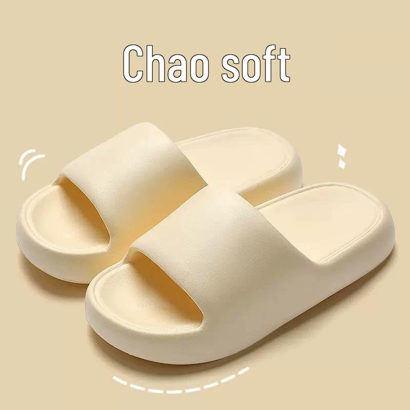 2025 Luxury Women's Soft-Bottom Indoor Slippers for Summer - Light Step Design for Bathroom and Home
