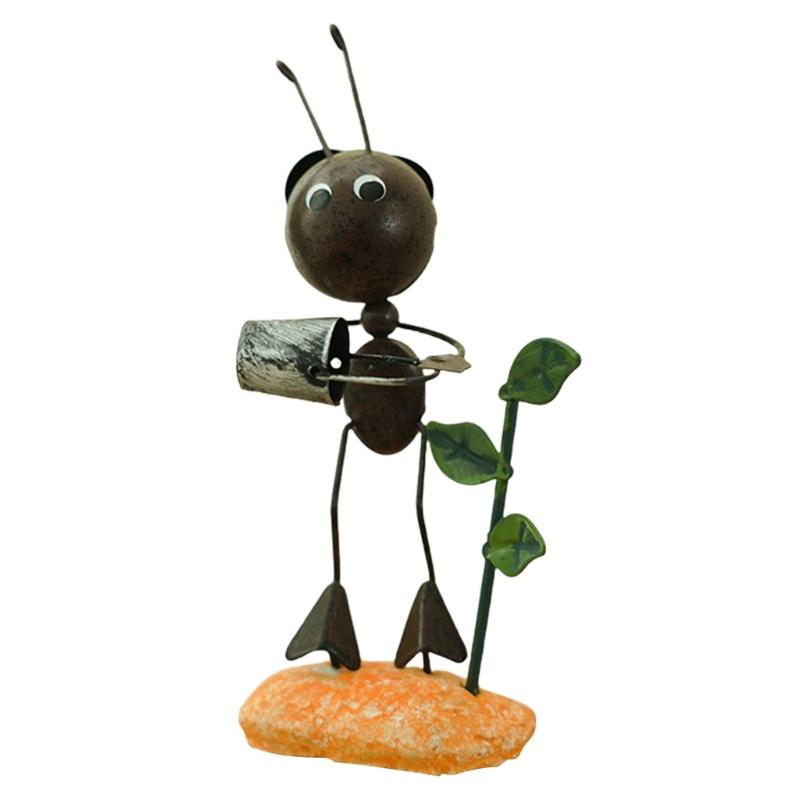 Eisen Ameisen Gartenkunst Skulptur Figur Statue Für Vertikales Pflanzenwachstum Und Dekoration Landschaftsakzent Gartenschmuck