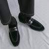 Fashion Brand Mens British Style Loafers Shoes Casual Slip-on Shoes Fashion Classic Round Toe Soft  Suede Leather Business Dating Shoes
