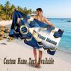 Club Brugge FC Design Beach Towel Custom Text Large Towel for Beach Vacation