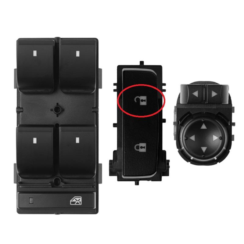 Master Window Door Lock Control Switch Mirror Adjustment 20945129 22883768 15804093 15804094 For Chevrolet Silverado GMC Sierra