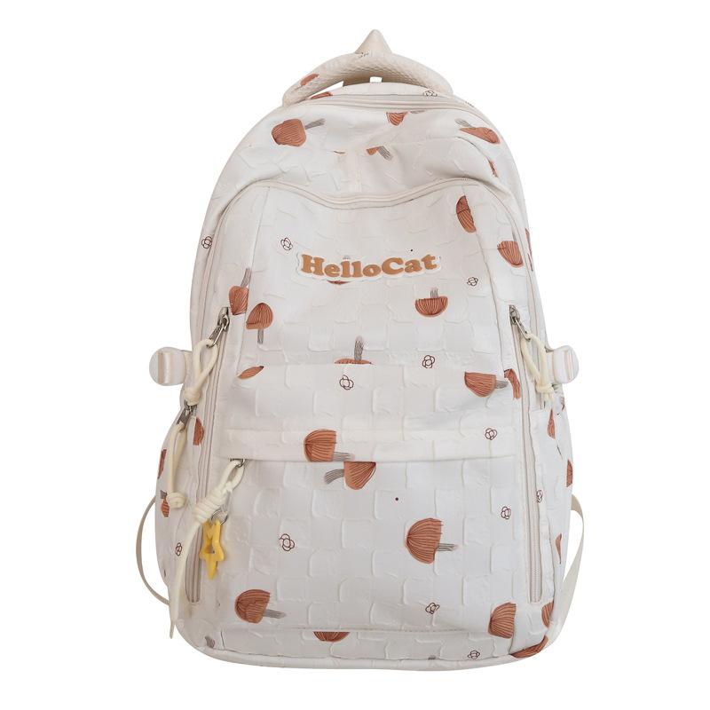 Children's Schoolbags Elementary School Girls Junior High School Girls Letters High Looking Dirty Resistant Backpack