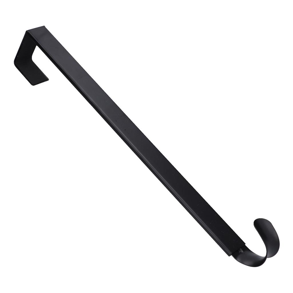 Einziehbarer Türkranzhaken Verstellbar Ohne Bohren Türkranzaufhänger Weihnachtsschmuck Schwarz