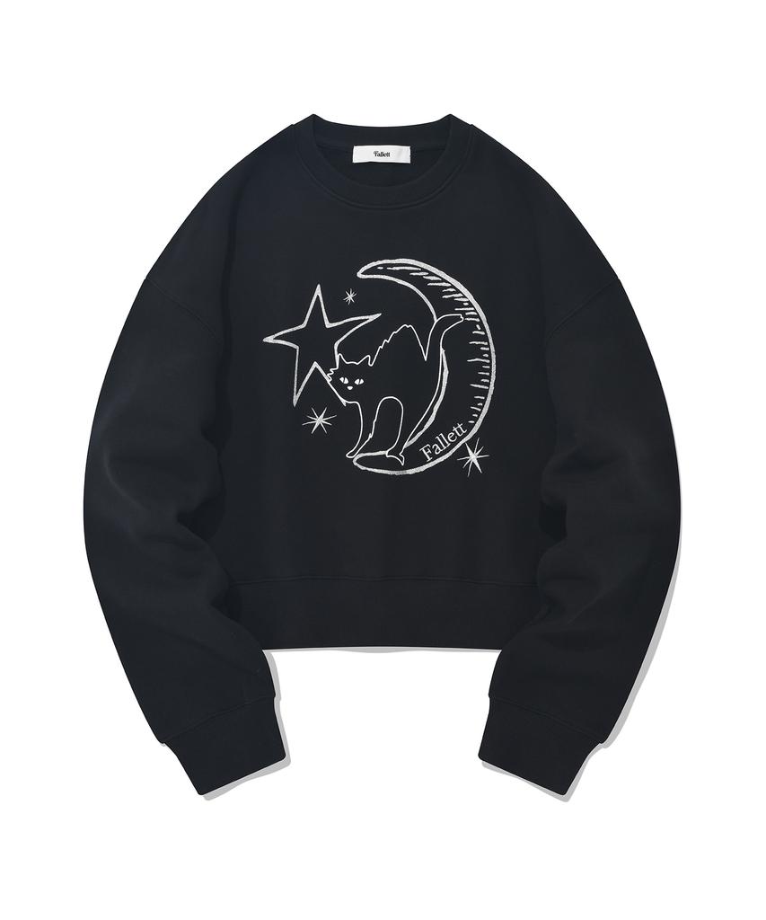 FALLETT Moonlight Nero Sweatshirt Black
