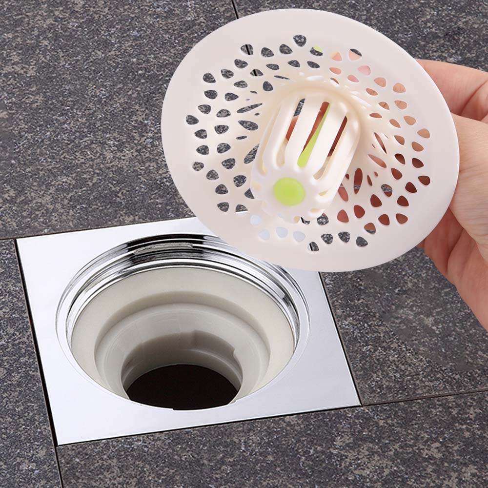 Anti-Leak Anti-Insect Drain Stopper Silicone Rubber Adjustable Drain Stopper  Kitchen Sink