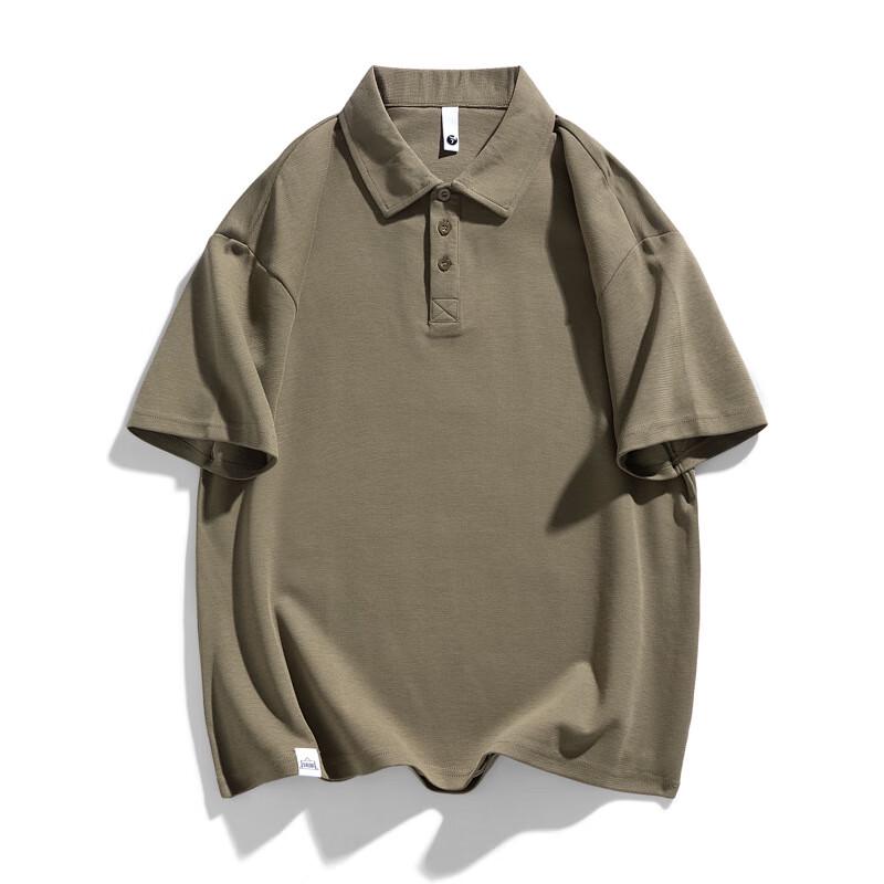 Men s Casual Short Sleeve Polo Shirt M