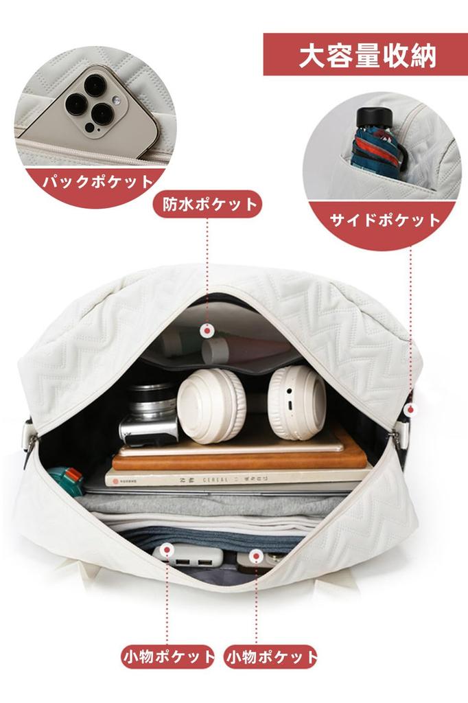 Boston Bag for Large Gym School Sports Travel 2 Nights 3 Travel Travel Duffel Suitcase Attached Duffel Travel Compression Storage Bag Included Women,