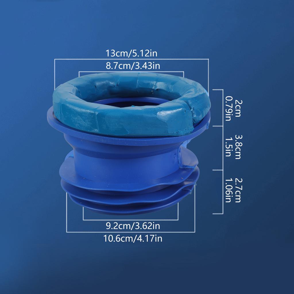 Toilettenschüssel Dichtung Flanschringe Toiletten Überlauf Dichtungsringe Bodenablauf Abflussrohr Flanschringe Einfache Installation