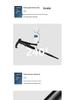 Ultralight Adjustable Hiking Poles with Curved Handle, Aluminum Alloy 6061, Three-Section Off-Road Walking Stick N101