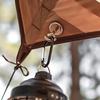 Camping Magnetic Hook Heavy Duty Aluminum Alloy Detachable Outdoor Canopy Camping Tent Canopy Lantern Light Kettle Hanging D-ring Buckle Hanger