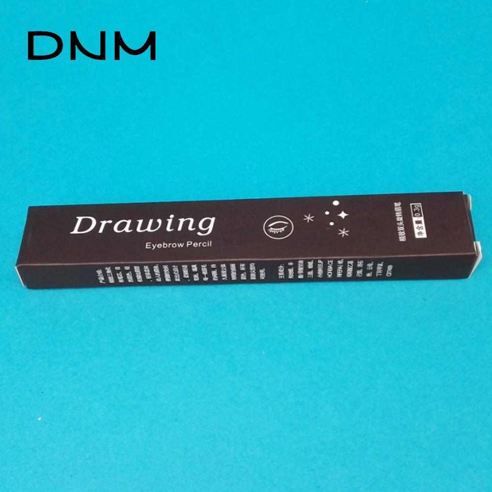 

Палитра двусторонних карандашей для бровей DNM