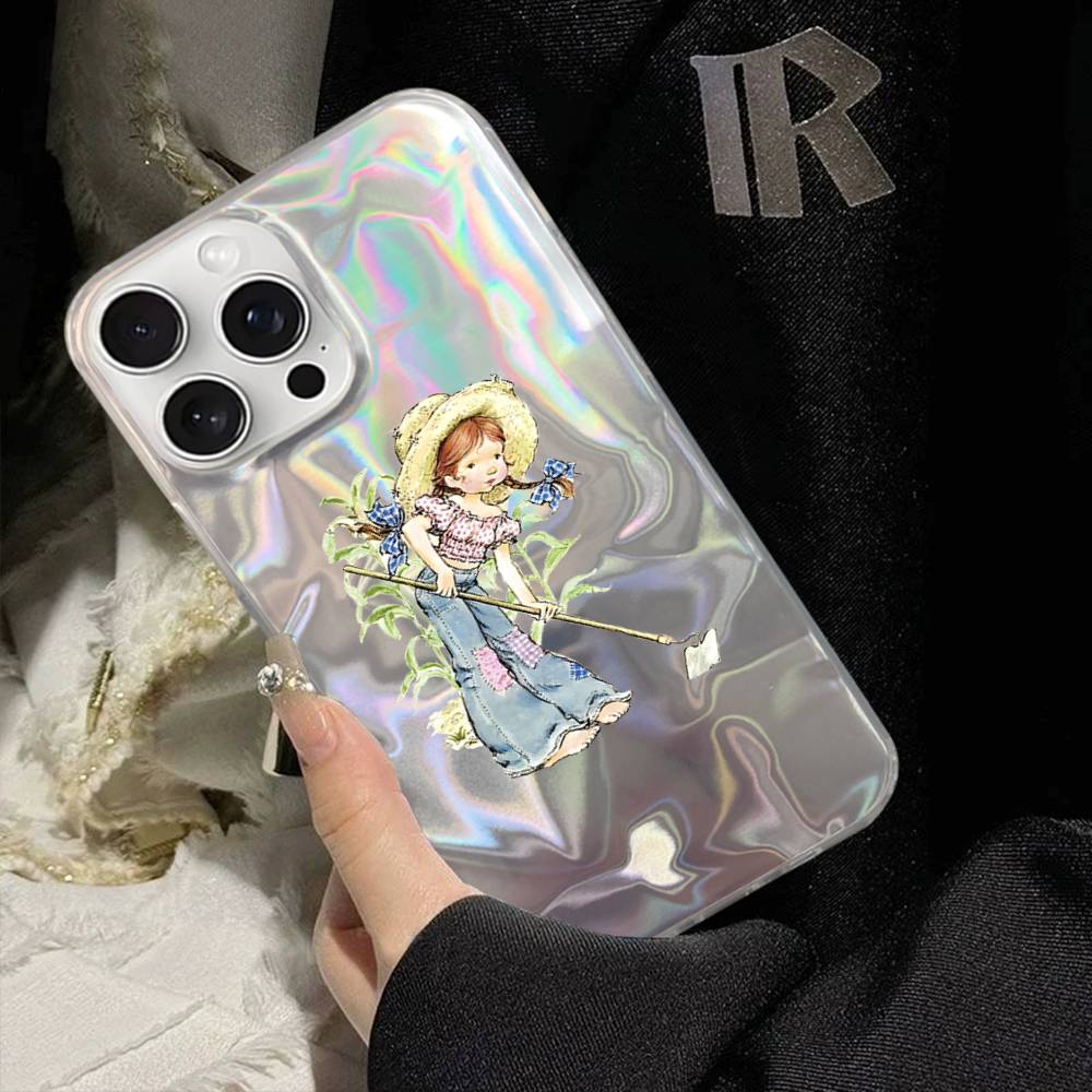 Sarah Kay Girls Cute Phone Case For IPhone 16 15 14 13 12 11 Pro Max Mini X Xs XR Transparent Case