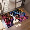 Custom Name Personalized Demon Slayer Print Carpet, Versatile Home Decor Rug, for Playroom, Apartment, Balcony, Entryway, Hallway Gift