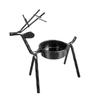 1PC Handicrafts Durable Candle Holders Home Iron Tabletop Sturdy Atmosphere Deer Decoration Ornaments