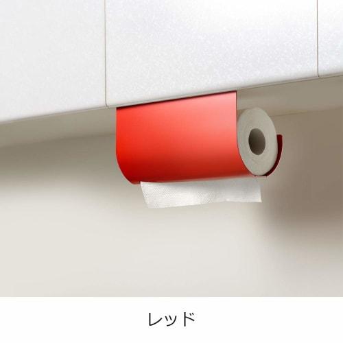 Oaks Uchifit Kitchen Paper Holder, Red, Made In Japan, UFS3RD