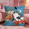 HHildas Classic Anime Cushion Cover Premium Comfort Reversible Pillow Cove Two In One Design For Any Room  Car Interior