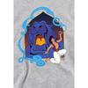 Aladdin Childrens/Kids At The Cave Of Wonders Magic Lamp Pullover Hoodie