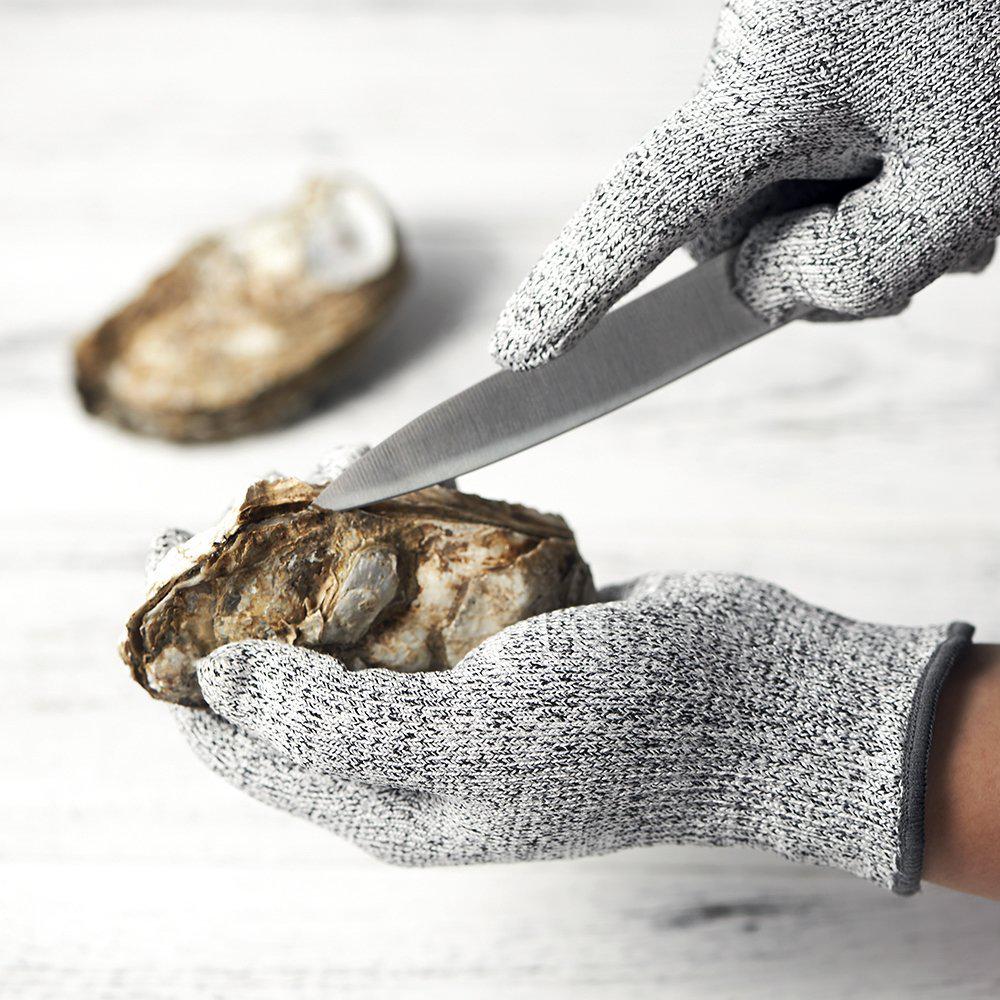 Level 5 Cut-Resistant HPPE Gloves for Kitchen, Woodworking, Slaughtering