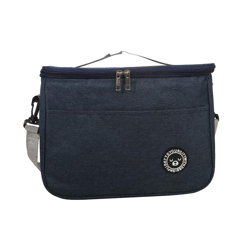 Travel Portable Camping Picnic Bag Cold Food Cooler Thermal Kids Insulated Case With Strap 1PC