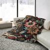 Bohemian tropische florale Kühlende Decke, Leichte Boho Sommerdecke, Atmungsaktive Kühle Decke für lebendiges Schlafzimmer
