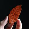 Rosewood Fish-Shaped Leaf Tea Tongs & Chopstick Rest
