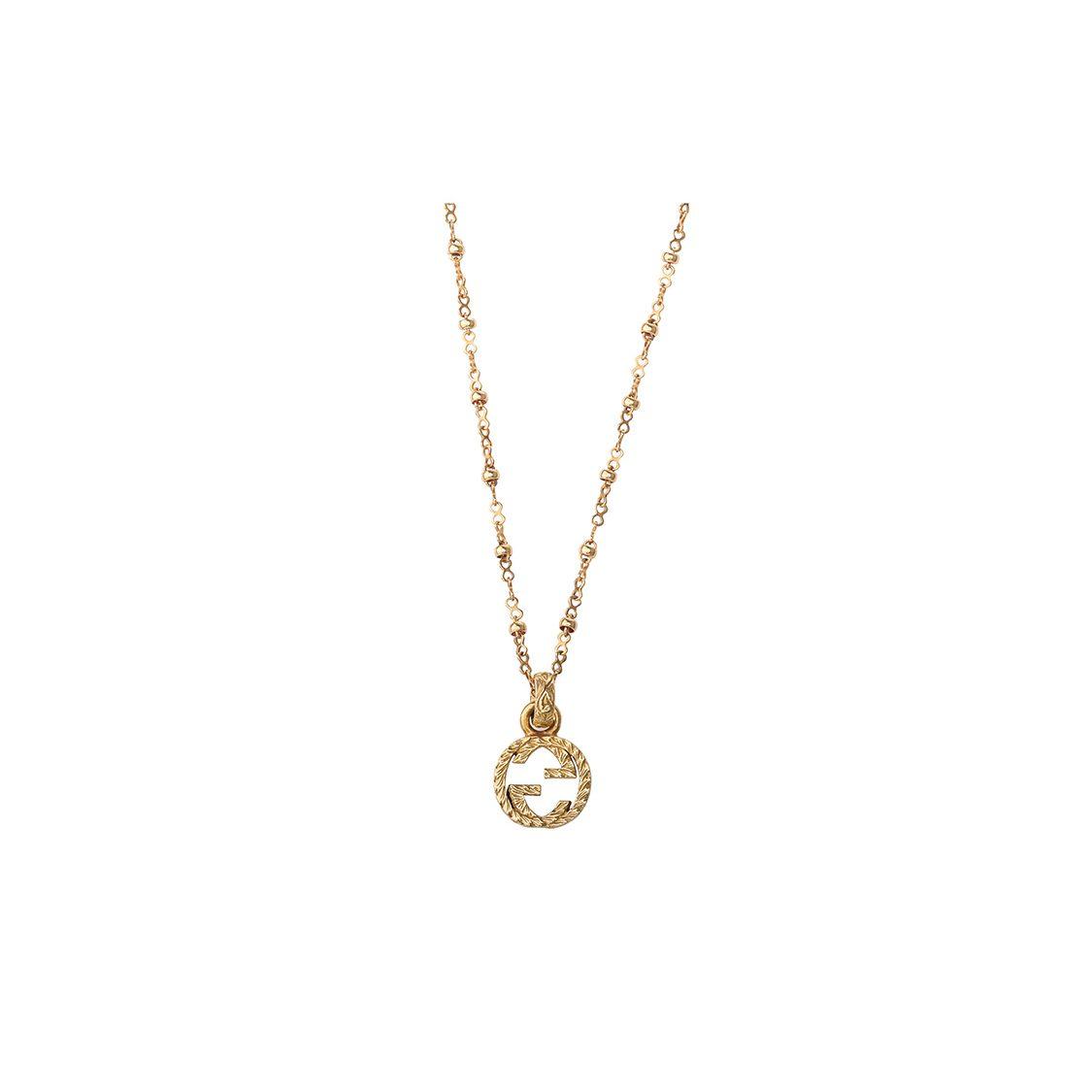 GUCCI G 18K Gold Necklaces Unisex
