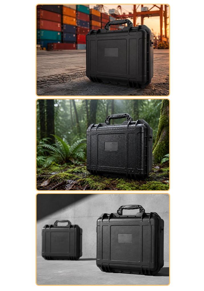 Large Waterproof Plastic Tool and Equipment Safety Storage Box