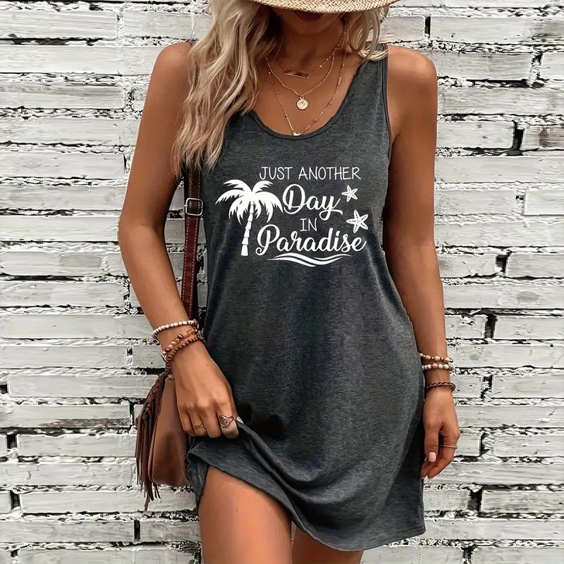 

Женское платье без рукавов с круглым вырезом и принтом Love , свободное, мягкое и удобное, большого размера 7XL серый