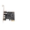 PCIe To USB 3.0 Type C Expansion Card 5Gbps 2 Type C 3.1 and 2 USB 3.0 Ports for Desktop PC Plug and Play