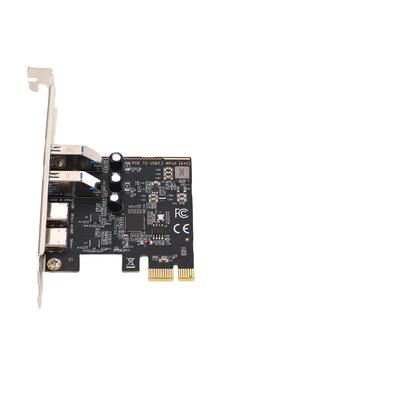PCIe To USB 3.0 Type C Expansion Card 5Gbps 2 Type C 3.1 and 2 USB 3.0 Ports for Desktop PC Plug and Play