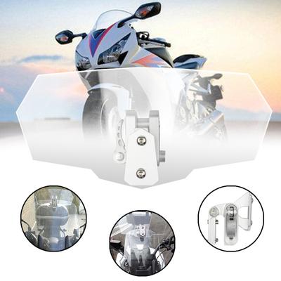 2025 New 1pcs Motorcycle Windscreen Small Windscreen Adjustable with Increased Air Flow Windscreen