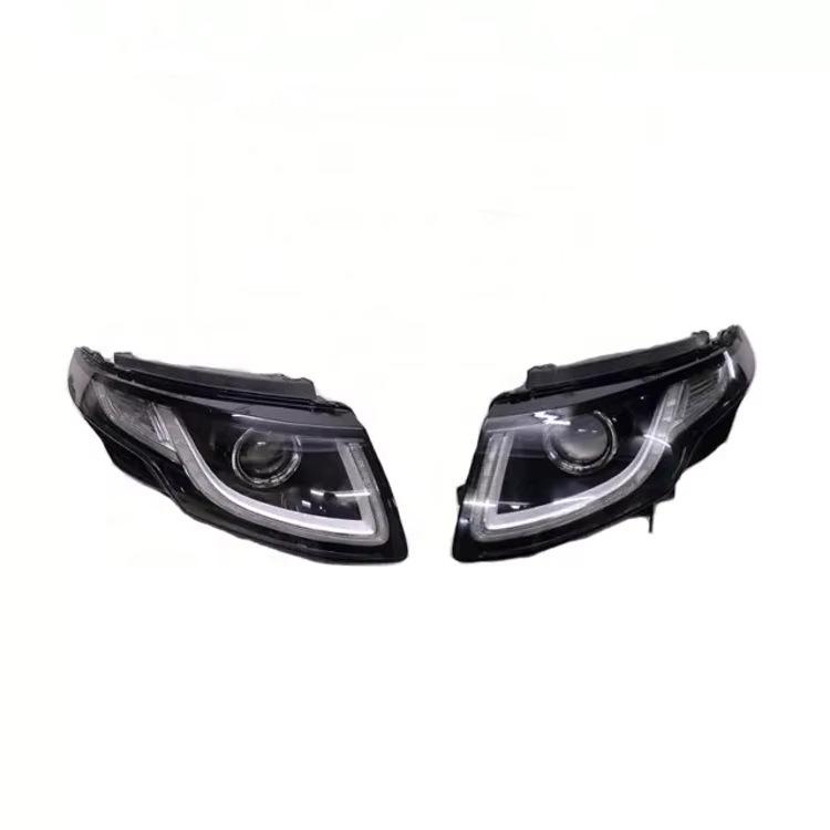 LR084160 & LR084150 Xenon LED Headlights for Land Rover Range Rover Evoque.