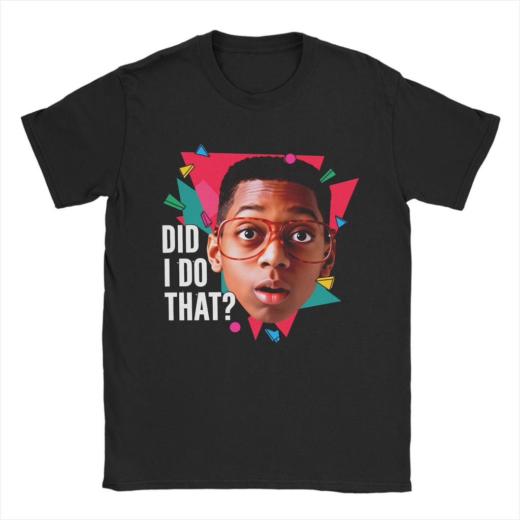 Did I Do That 100 Cotton TShirt For Men Summer  Y2K Retro TShirts O Neck Harajuku Tees Oversize Pattern Tops