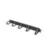 LANBERG CABLE ORGANIZER 5 RINGS 19" 1U TYPE B BLACK