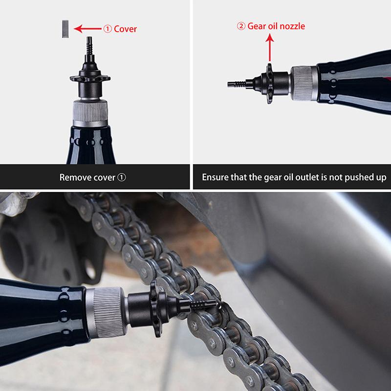 60/120Ml Motorcycle Chain Oil Lubricating Oil Chain Wax Oil Prevention Reduction Maintenance Rust Electric Vehicle Seal
