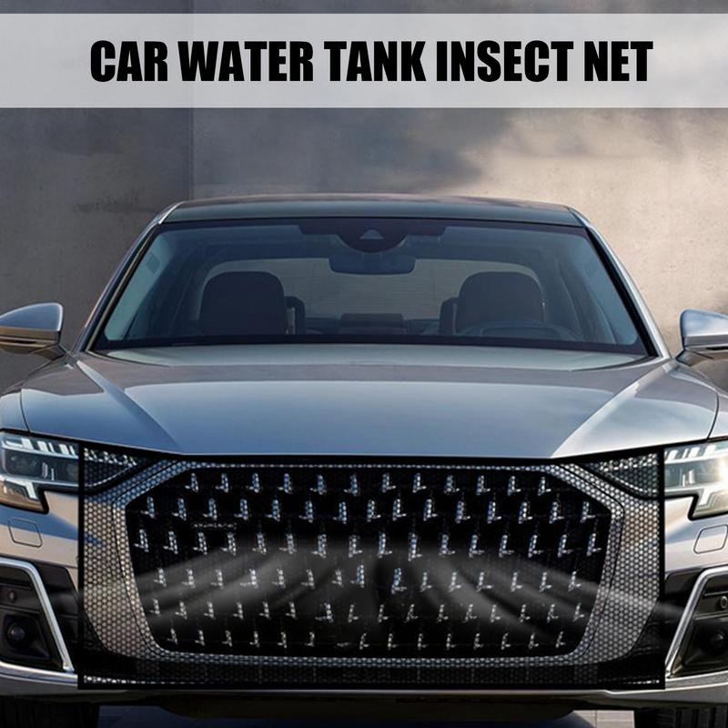 Car Bumper Grill Mesh Multifunctional Grille Mesh Protective Spoiler Bumper Vent Sturdy Mesh Grill Insert Car Pickup Truck Grill