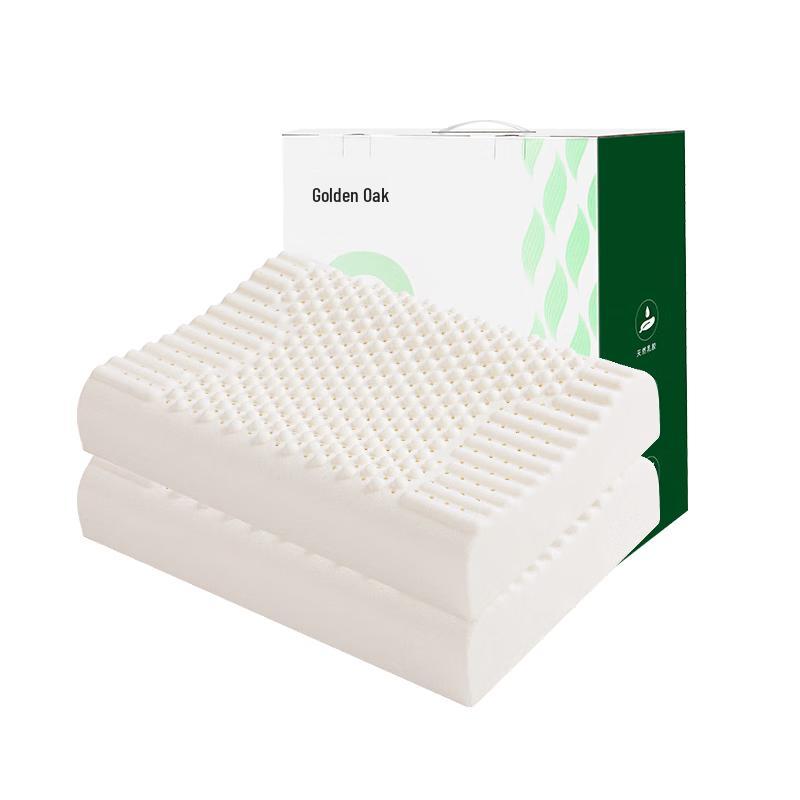 Golden Oak Natural Latex Ergonomic Neck Support Pillow