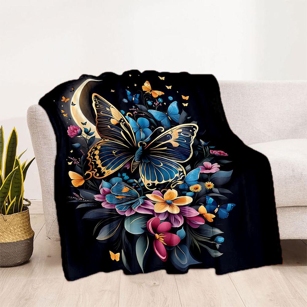 Butterfly Dream Catcher Blanket Comfortable Suitable for Office Chair Seaside Chair for All Seasons Modern Style Gifts For Family Or Friends