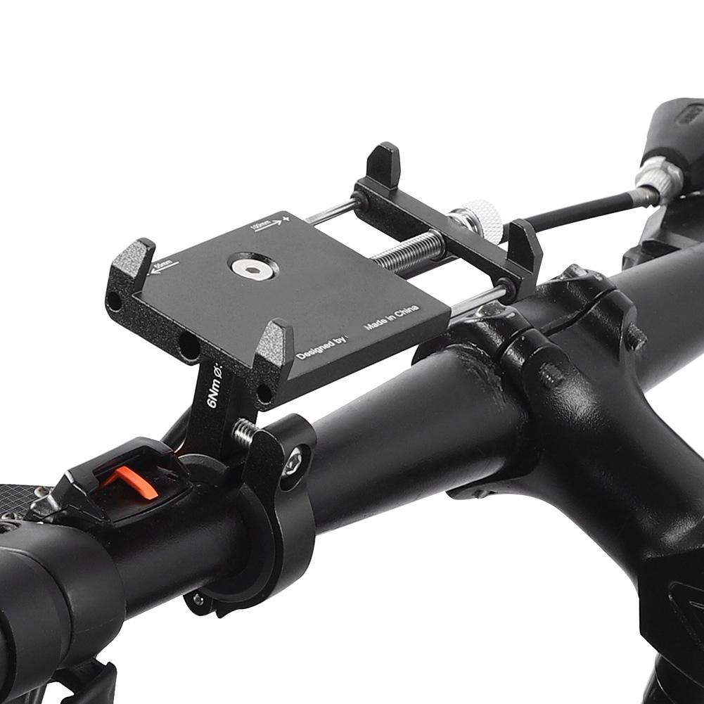 PRO1 Aluminium Alloy Smart Phone Brackets Motorcycle Bike Navigate Stand AccessoriesBlack