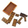 Caixa de Quebra-Cabeça de Madeira de Chocolate Enigma Jogos de Resolução de Problemas Fechadura Luban Brinquedos Educativos Adultos Crianças Jogos De Inteligência