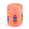 Magic Rotating Beans Puzzle Cube Game Kid's Adult Fingertips Fidget Decompression Game Montessori Educational Toys Children Gift