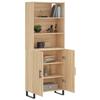 VidaXL Highboard Sonoma Oak 69.5x34x180 Cm Engineered Wood 3189280