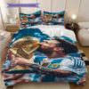 football star Lionel Messi Club Internacional de Fútbol Miami FC Barcelona Home Soft Printed Sofa Bedding Down Pillowcase Duvet Cover(without core) H2