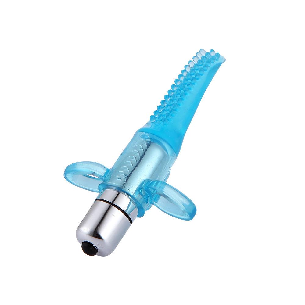 Kugel Zungenleckvibrator: Flirting Master Finger Vibe Ring für Selbstbefriedigung