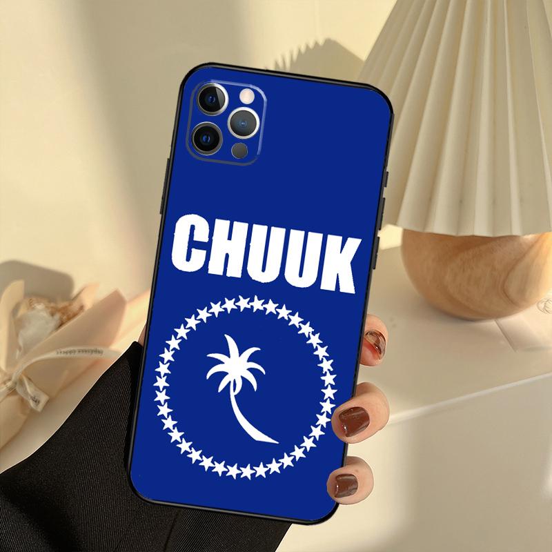 Chuuk Chuukese Pride 691 Case For iPhone 11 12 13 14 15 16 Pro Max Cover For iPhone 13 12 Mini XR X XS Max Plus iPhone 11