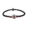 Handwoven Adjustable Crucifix Braided Rope Bracelet Ensures Perfectly Fit and Comfort for Daily Religious Activities