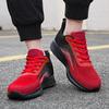 Male Sneakers 2025 New Mesh Thick Sole Lace Up Casual Outdoor Anti Slip Comfortable Soft Sole Breathable Running Shoes for Men