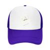 RoUnisextic Golden Anniversary Rings Em Mesh Baseball Cap Casual Hat Outdoor  For Womens Unisex FeUnisex